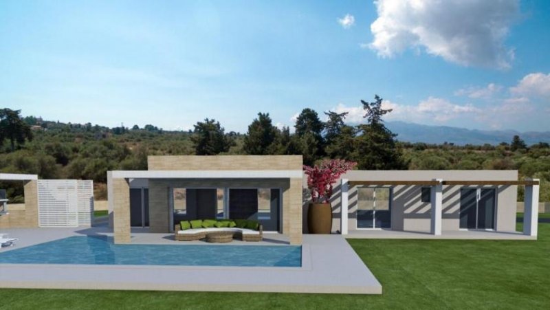 Kefalas Kreta, Kefalas: NEUBAU! Gemütliche Villa unter den Olivenbäumen zu verkaufen Haus kaufen